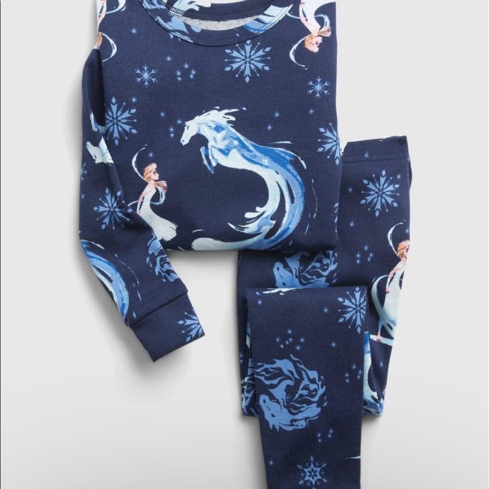 NWT babyGap Disney Frozen 100% Organic Cotton PJ Set